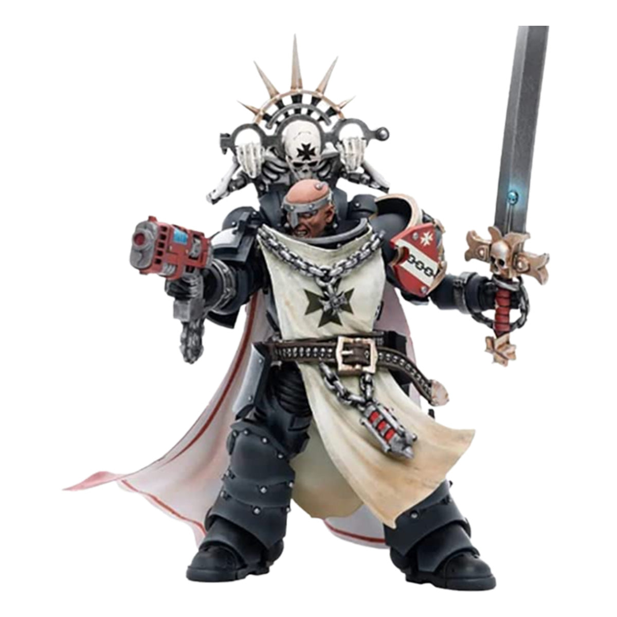 Warhammer Collectibles: 1/18 Scale Black Templars Marshal Baldeckrath