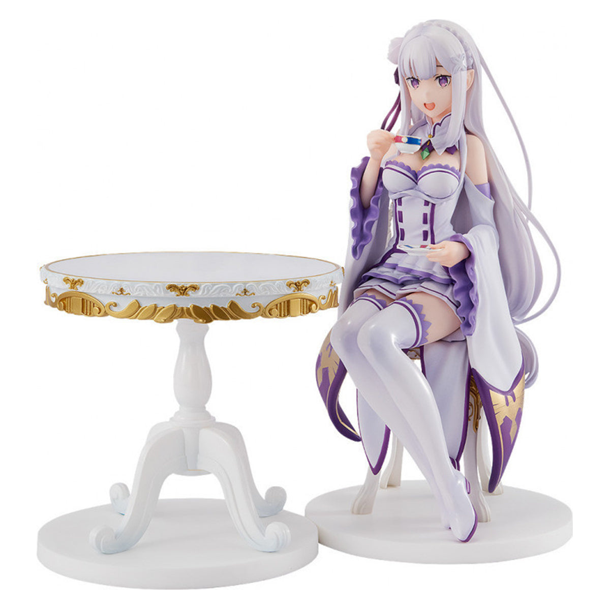 Re:ZERO Starting Life in Another World Emilia Tea Party Version 1/7 Scale