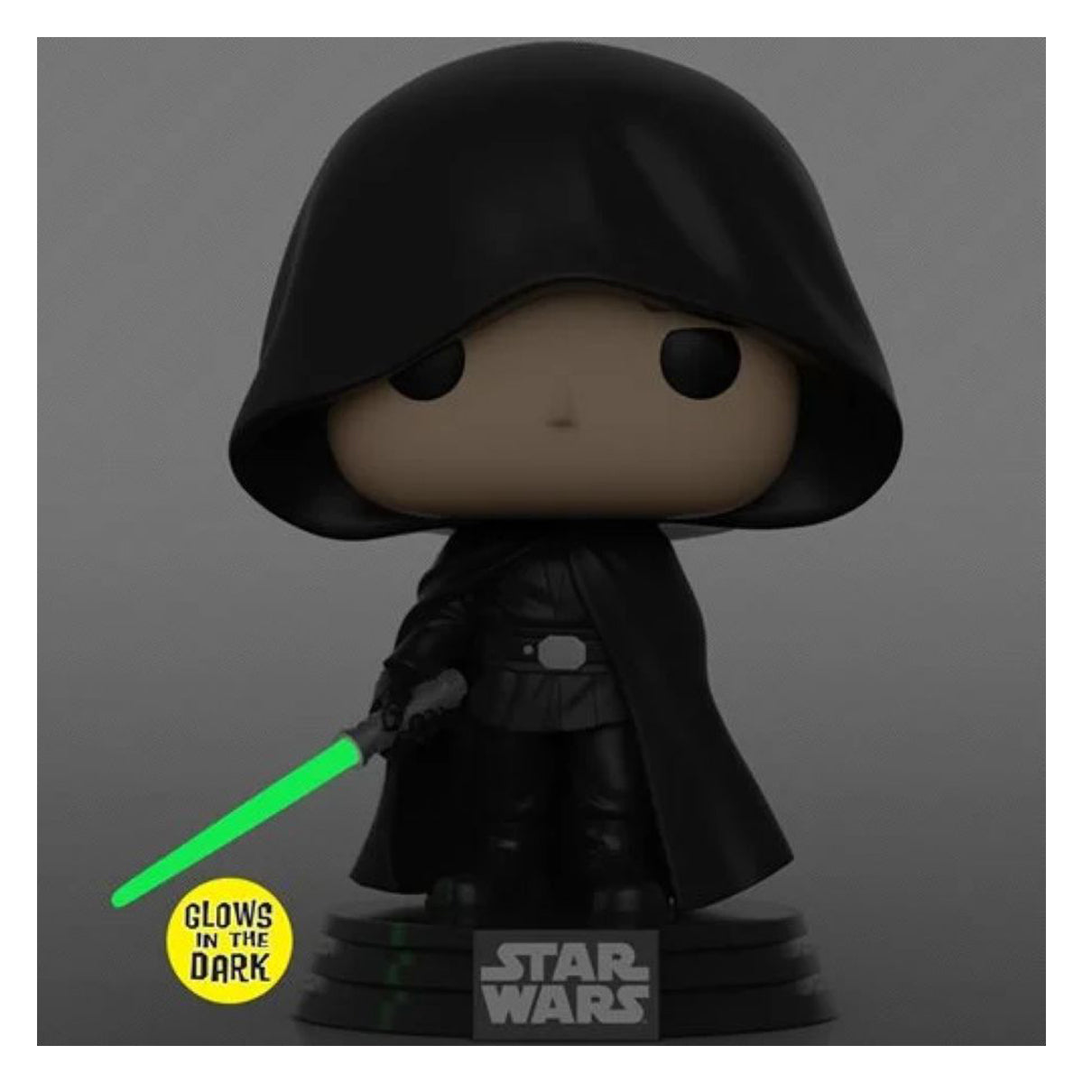 Star Wars: The Mandalorian Luke Skywalker Hooded Glow Pop! Vinyl