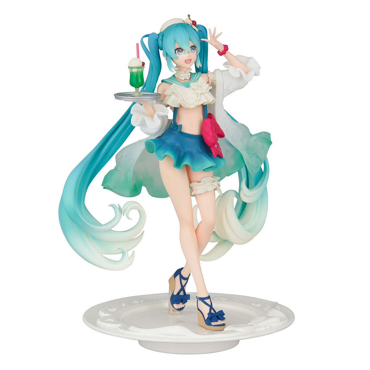 Hatsune Miku Exceed Creative Figure Hatsune Miku SweetSweets Series Melon Soda Float