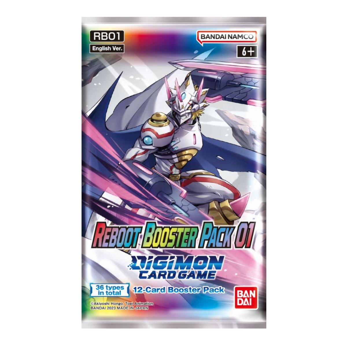 Digimon Card Game Reboot Booster Box RB01
