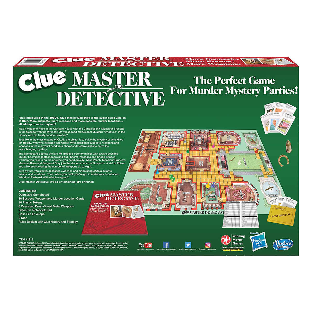 CLUE MASTER DETECTIVE