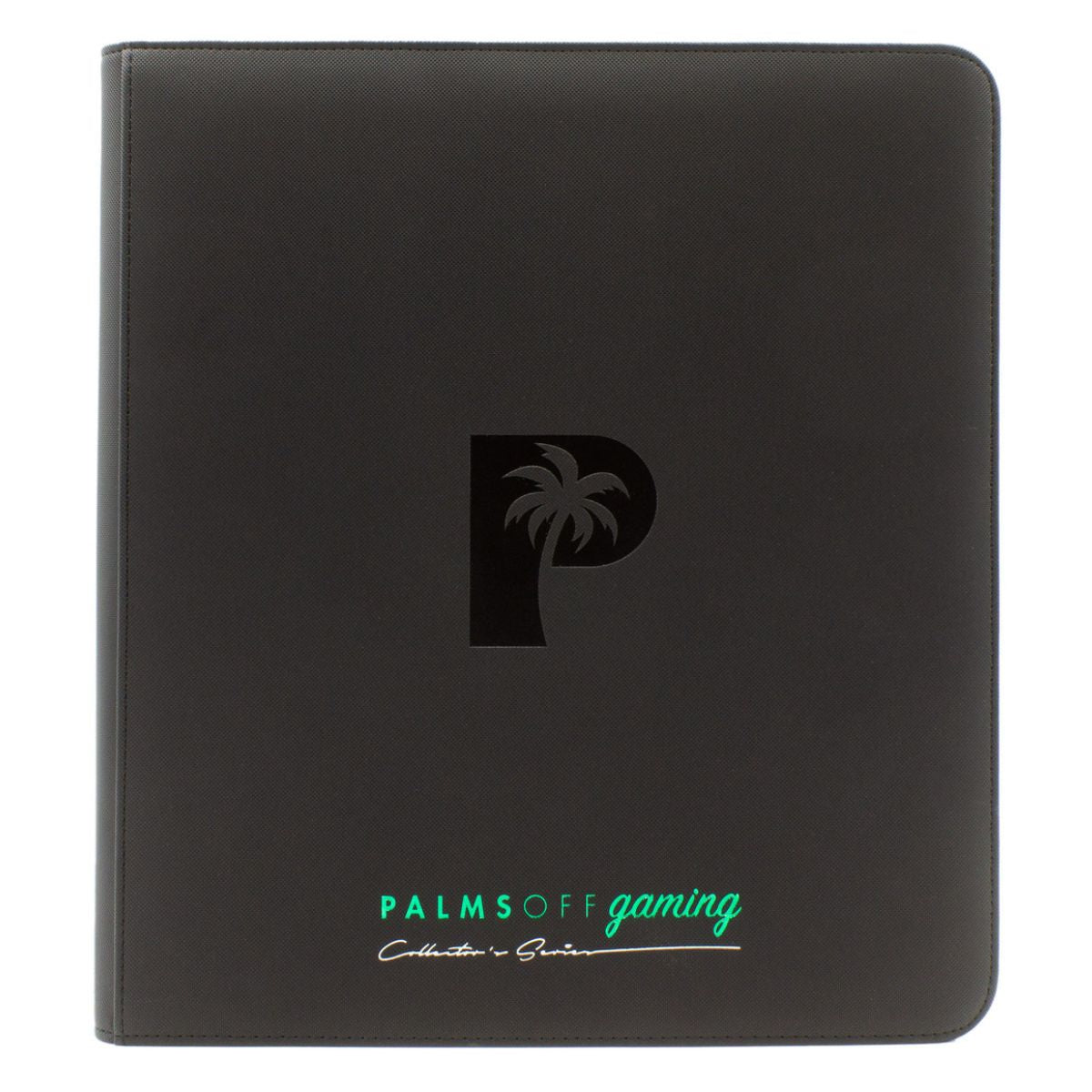 Collector's Series 12 Pocket Zip Trading Card Binder - BLACK