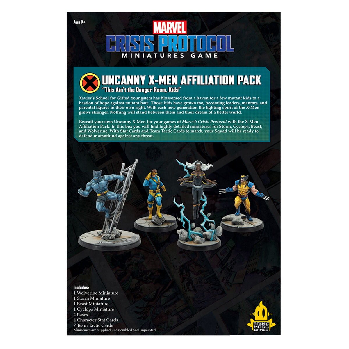 Marvel Crisis Protocol Uncanny X-Men Affiliation Pack