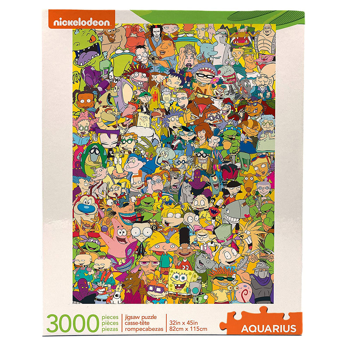 Aquarius Puzzle Nickelodeon Cast Puzzle 3,000 pieces
