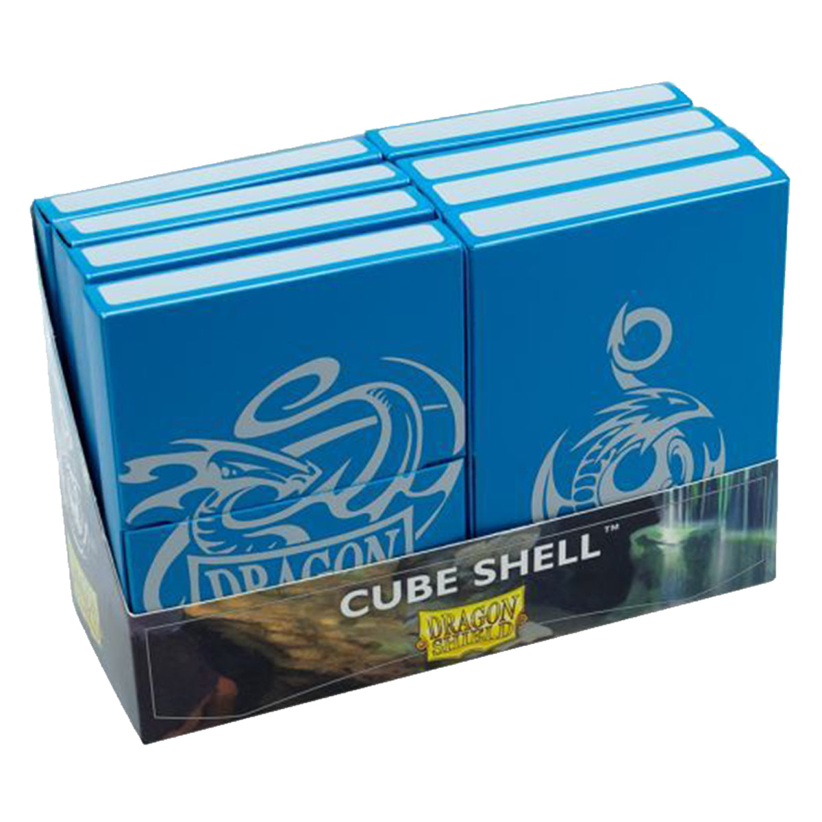 Deck Box Dragon Shield Cube Shell Blue