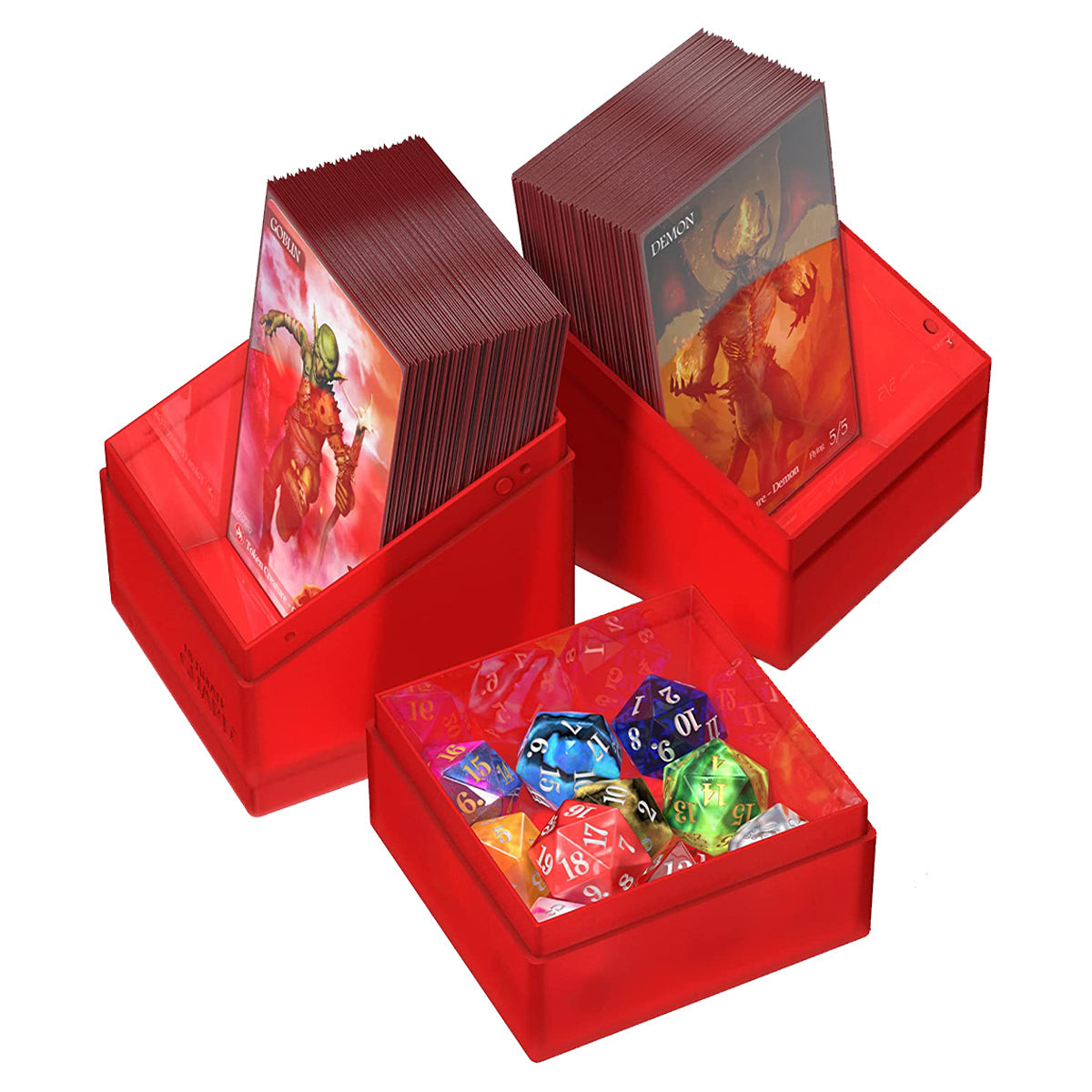 Ultimate Guard Boulder n Tray 100+ Ruby Deck Box