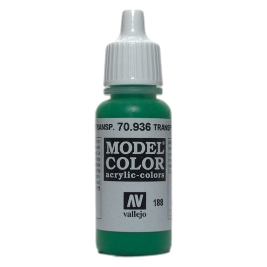 Vallejo Model Colour - Transparent Green 17 ml