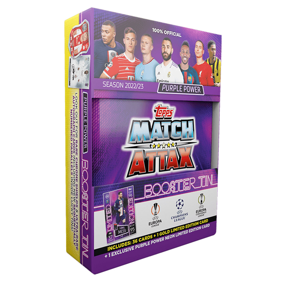 MATCH ATTAX UEFA Champions League 2022/2023 Edition Mini Tins (Set of 4)