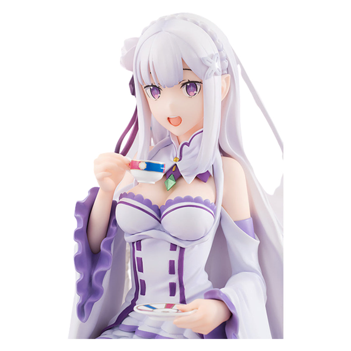 Re:ZERO Starting Life in Another World Emilia Tea Party Version 1/7 Scale