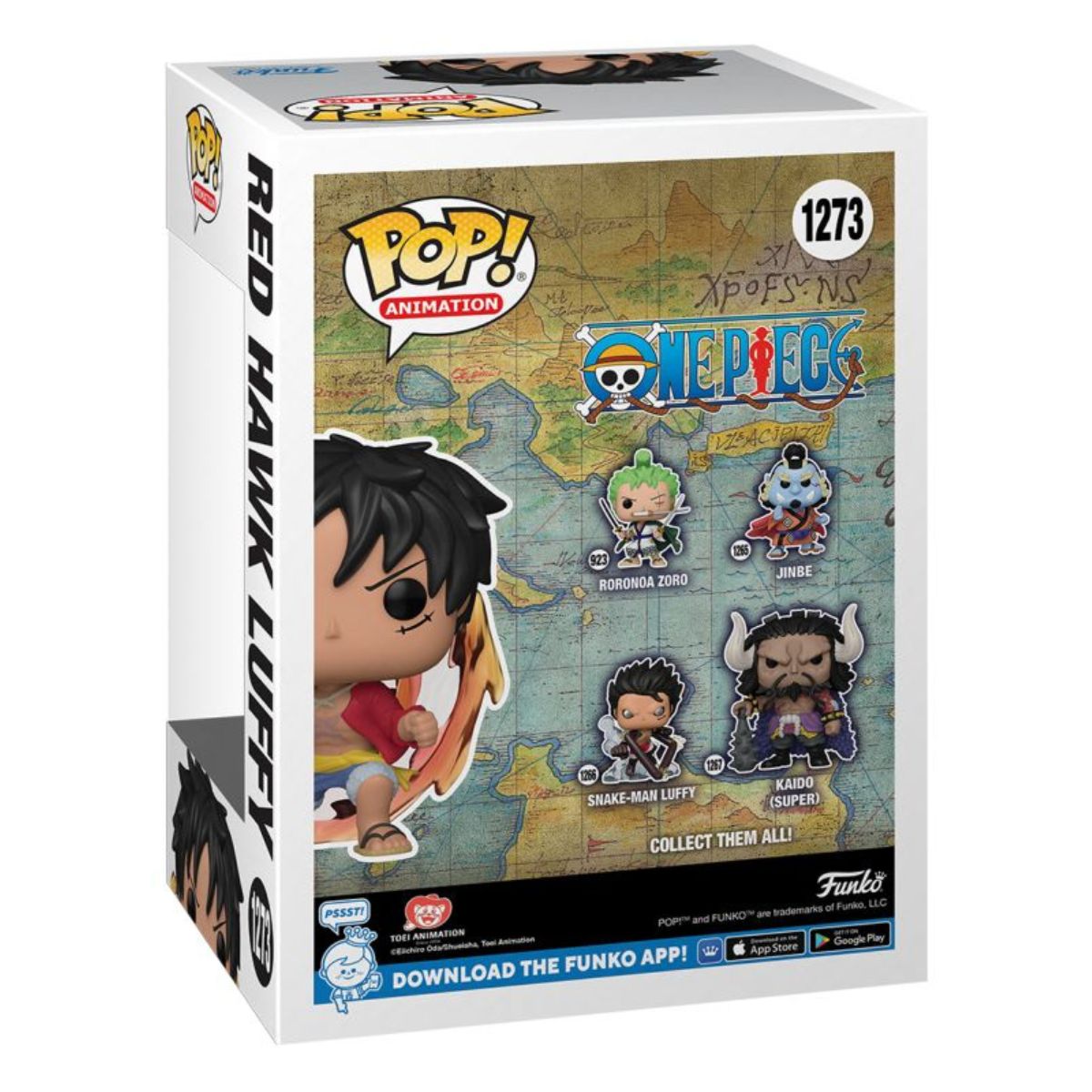 One Piece - Red Hawk Luffy US Exclusive Pop! Vinyl RS