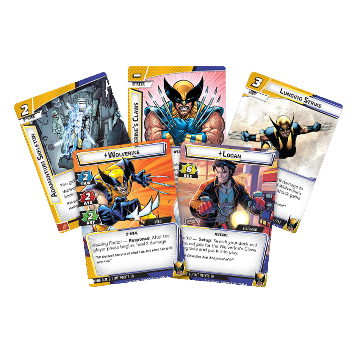 Marvel Champions LCG Wolverine Heroes Pack