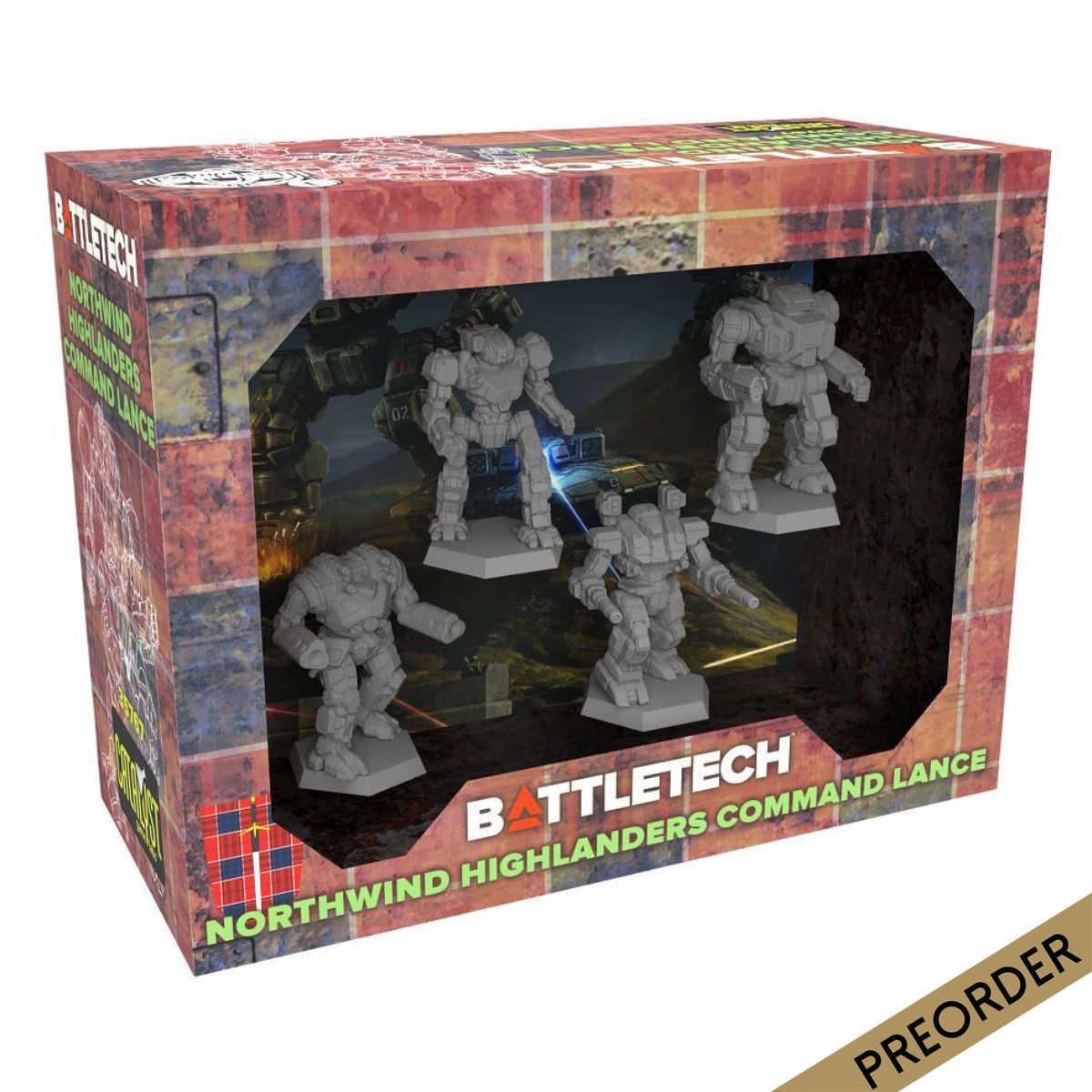 BattleTech Northwind Highlanders Command Lance