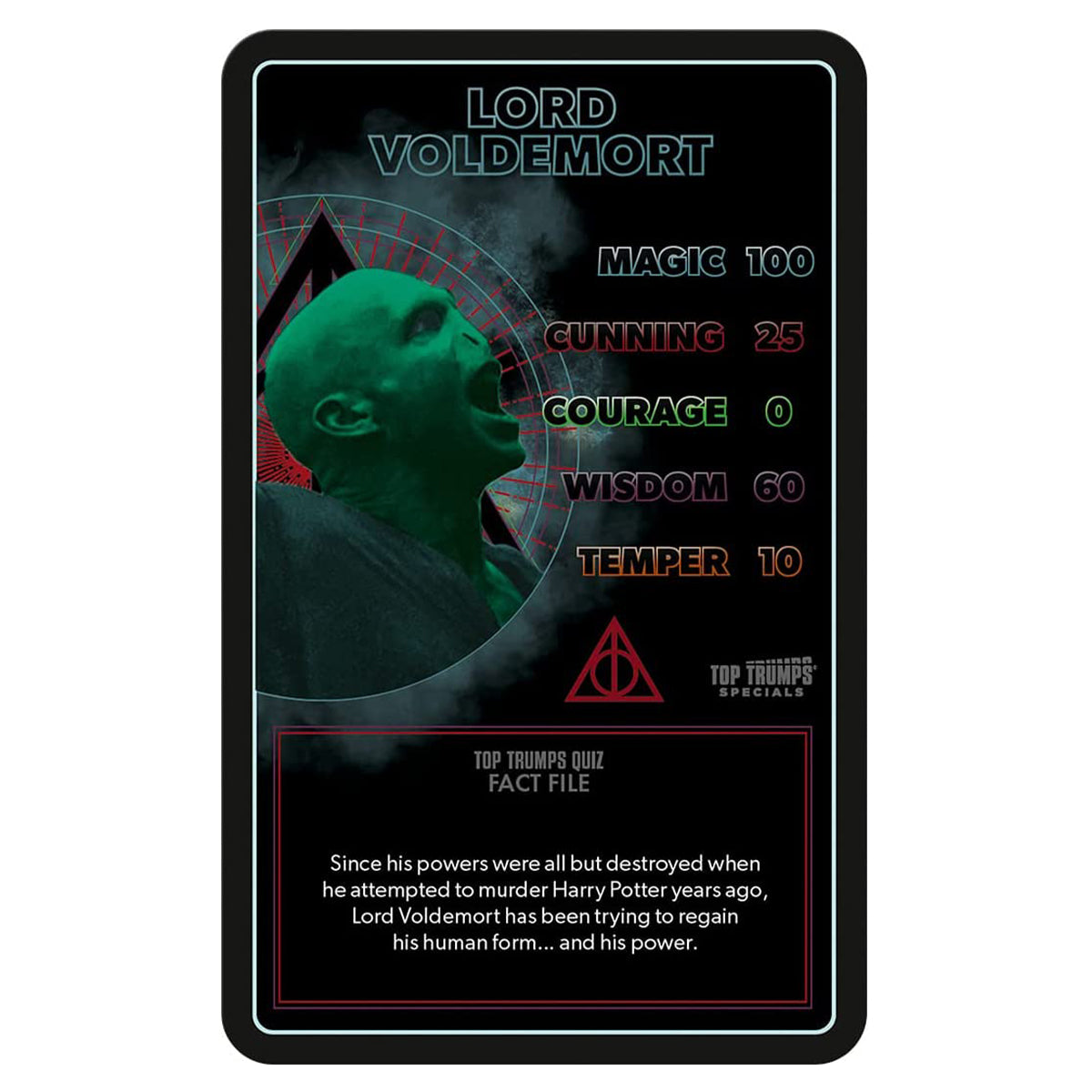 Harry Potter Dark Arts Top Trumps Card Game