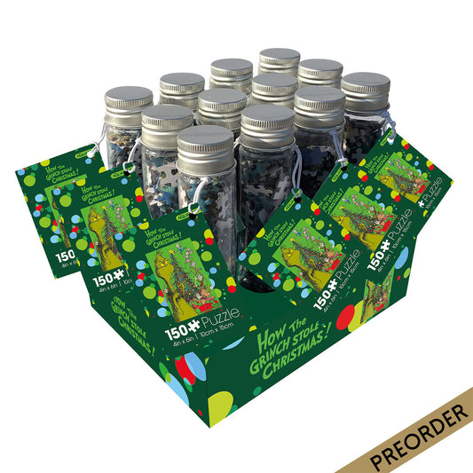 Aquarius Puzzle The Grinch Tube Puzzle 150 pieces