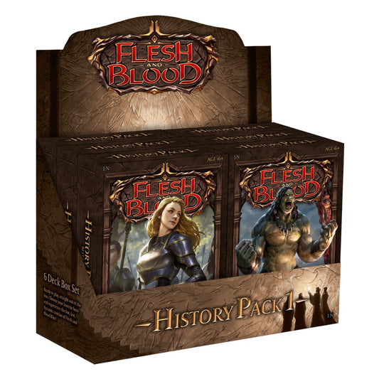 Flesh and Blood History Pack 1 Blitz Decks (Set of 6)