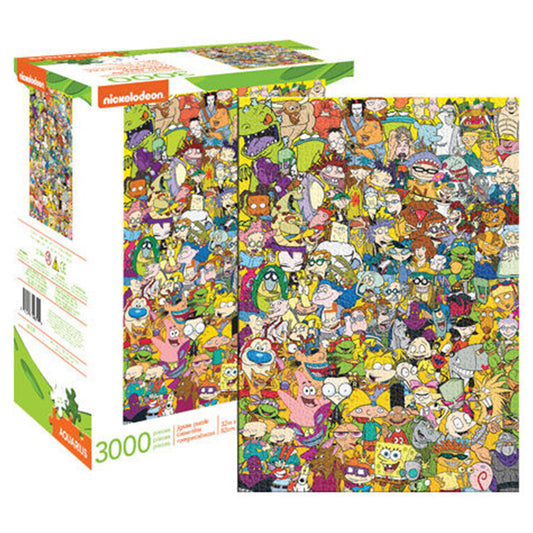 Aquarius Puzzle Nickelodeon Cast Puzzle 3,000 pieces