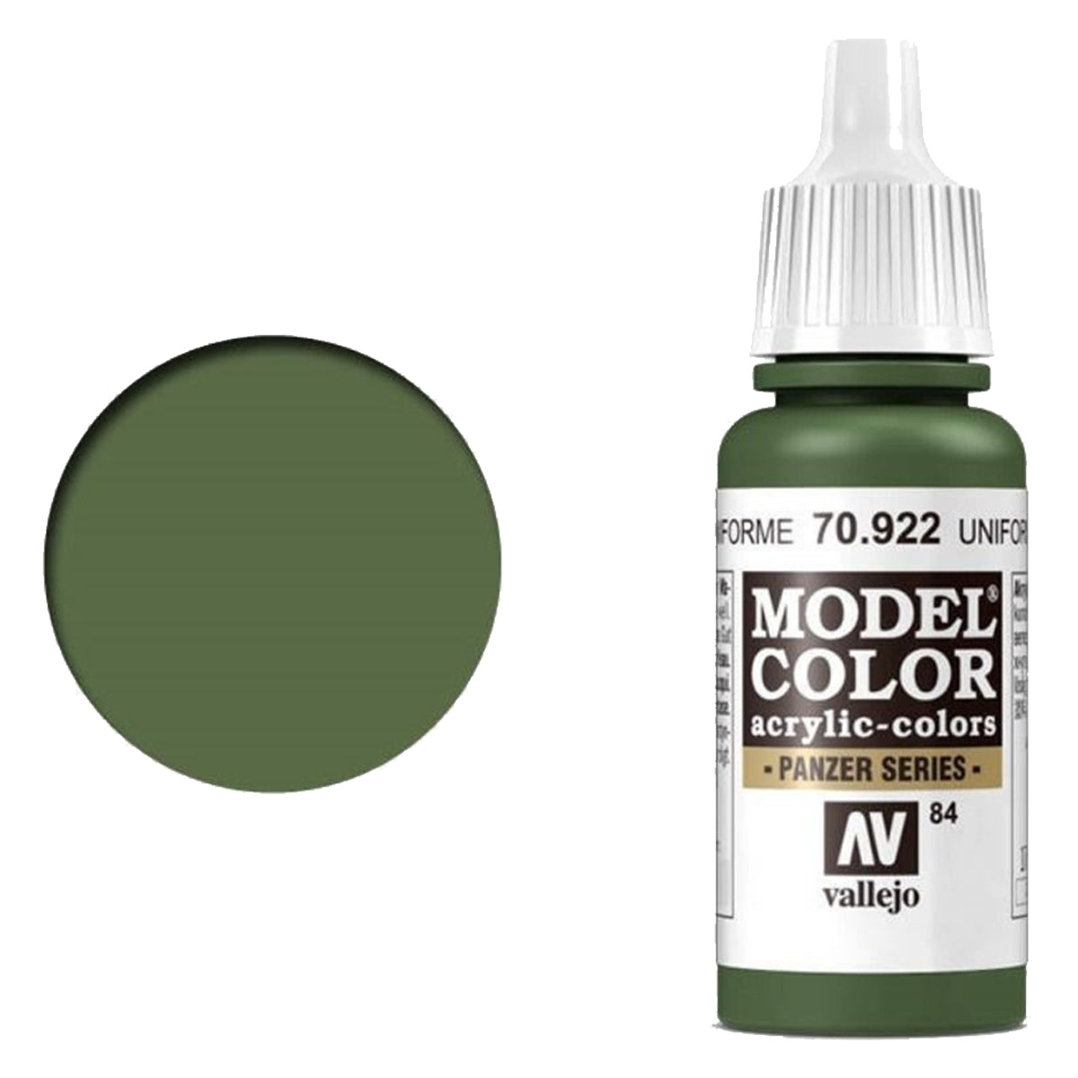 Vallejo Model Colour - Uniform Green 17 ml