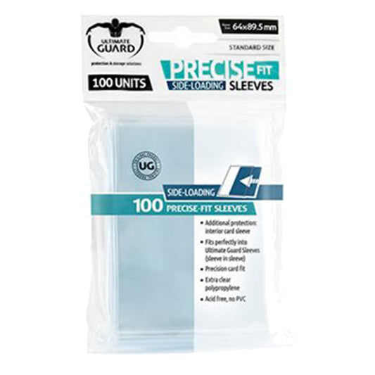 Ultimate Guard Precise-Fit Side Loading Standard Size 100 Sleeves