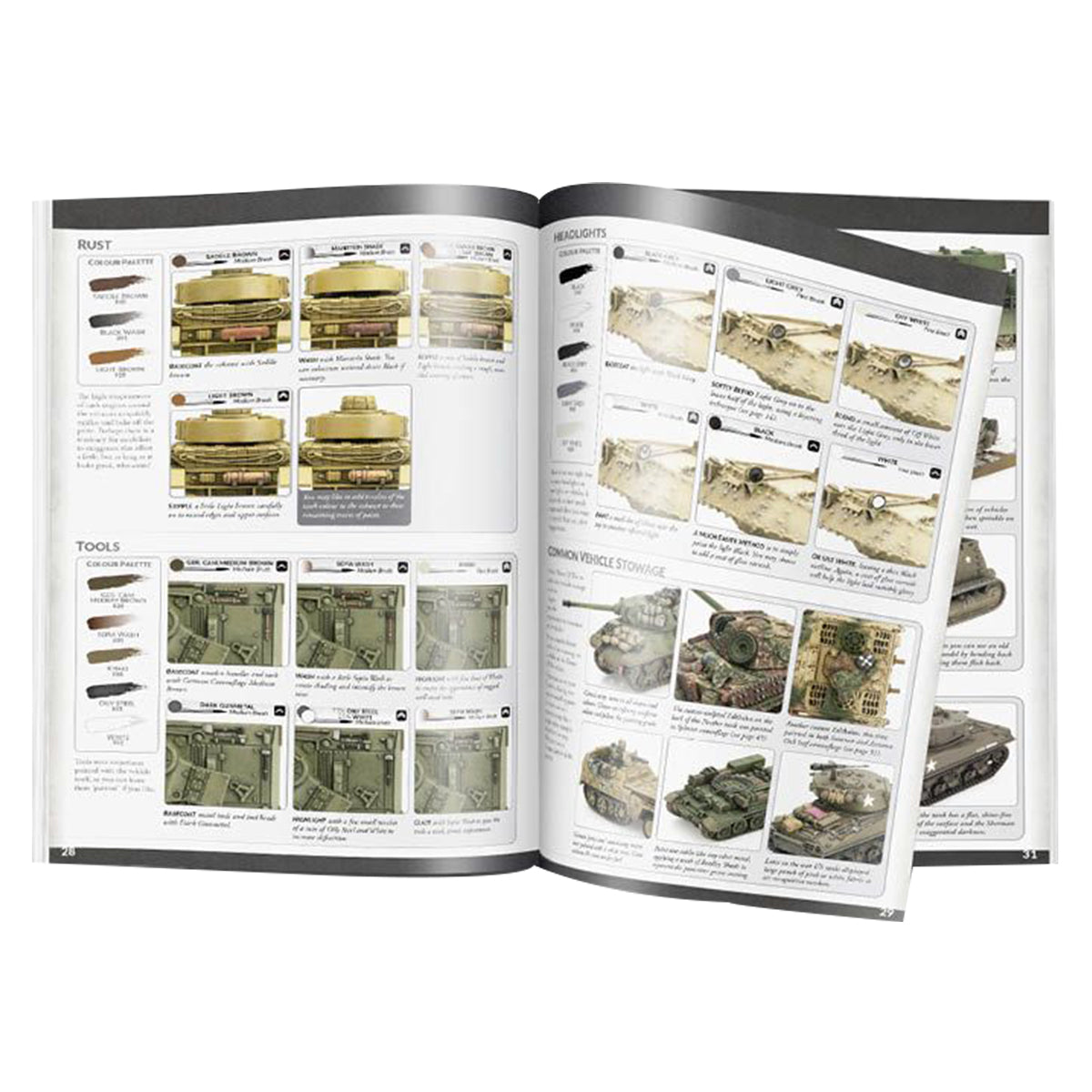 Vallejo Book: Colours of War - Painting WWII & WWIII miniatures