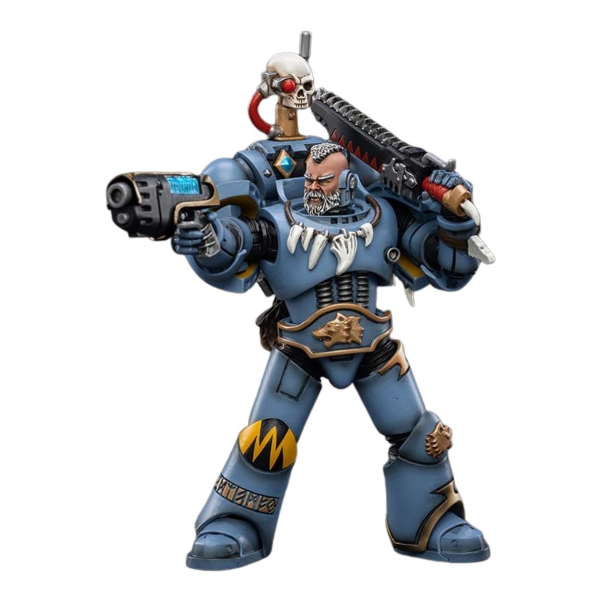 Warhammer Collectibles: 1/18 Scale Space Wolves Thunderwolf Cavalry Bjane