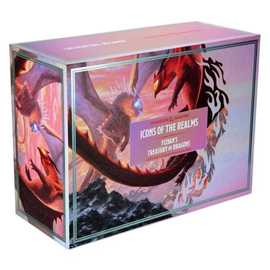 D&D Icons of the Realms Miniatures Fizban's Treasury of Dragons Collector’s Edition Box