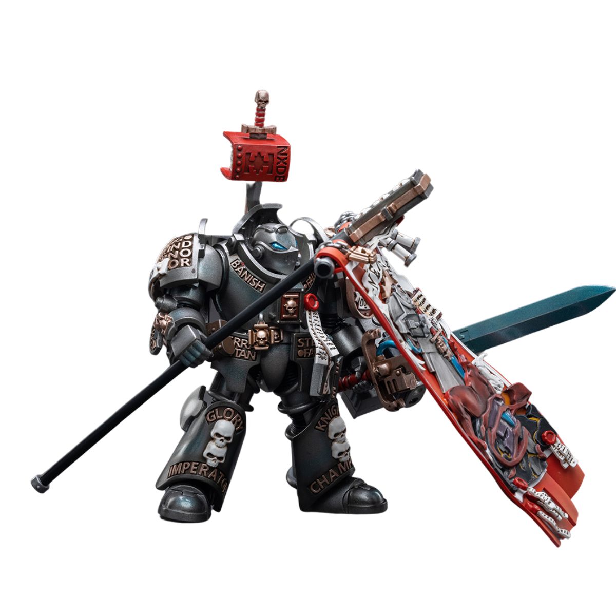 Warhammer Collectibles: 1/18 Scale Grey Knights Terminator Retius Akantar