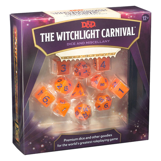 D&D Dungeons & Dragons The Witchlight Carnival Dice & Miscellany