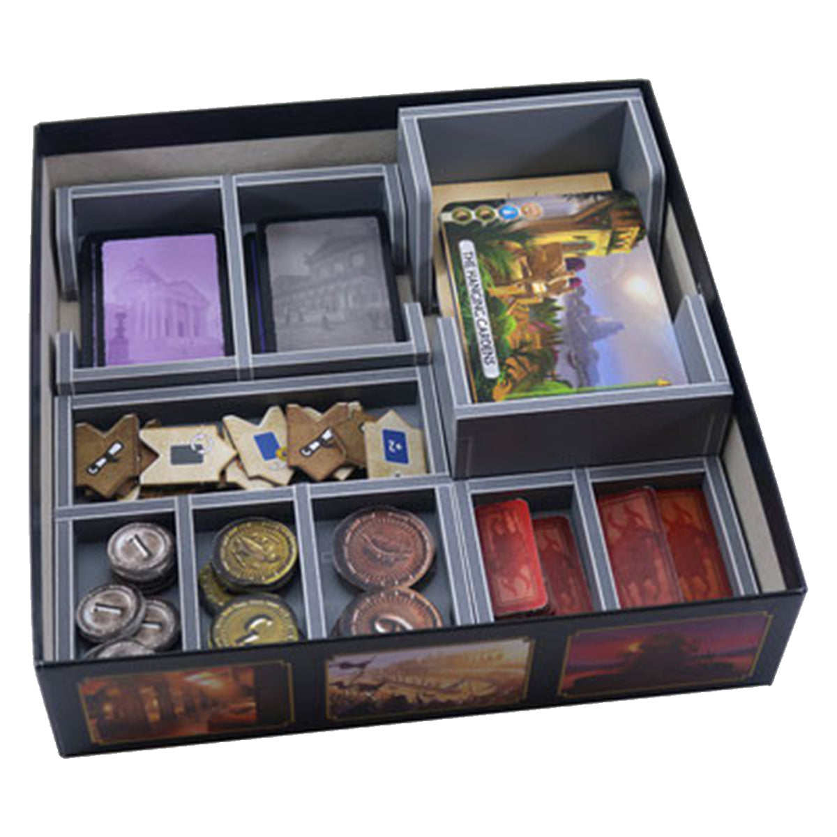 Folded Space Game Inserts 7 Wonders Duel and Expansions