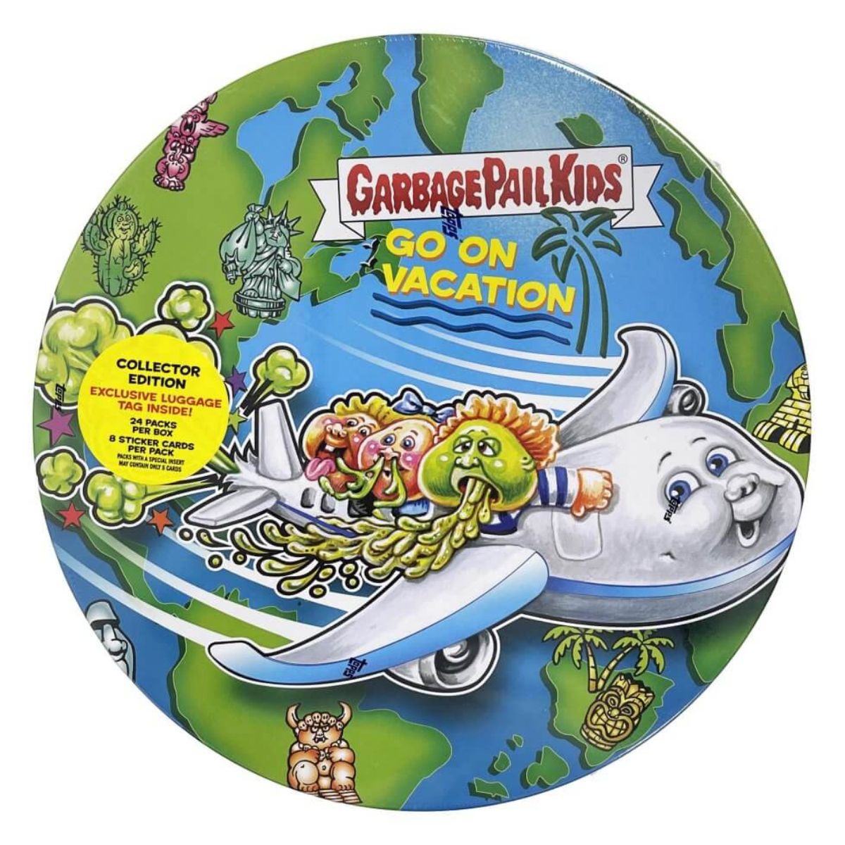 TOPPS Garbage Pail Kids - Series 2 Sticker Cards Hobby Collector Tin