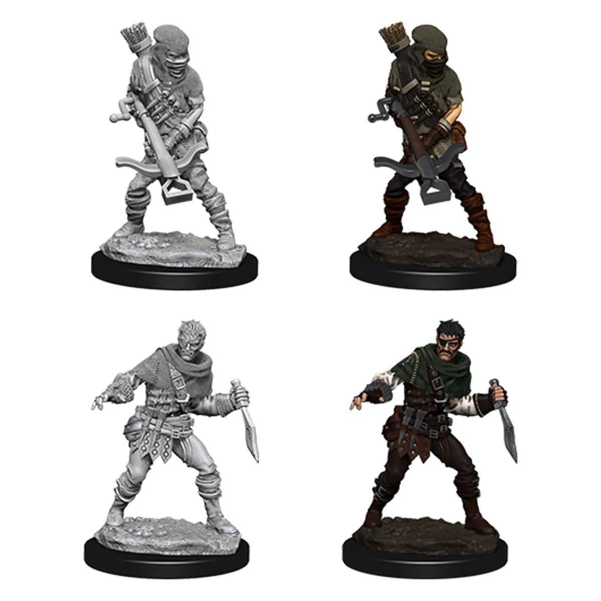 WizKids Deep Cuts Unpainted Miniatures Bandits