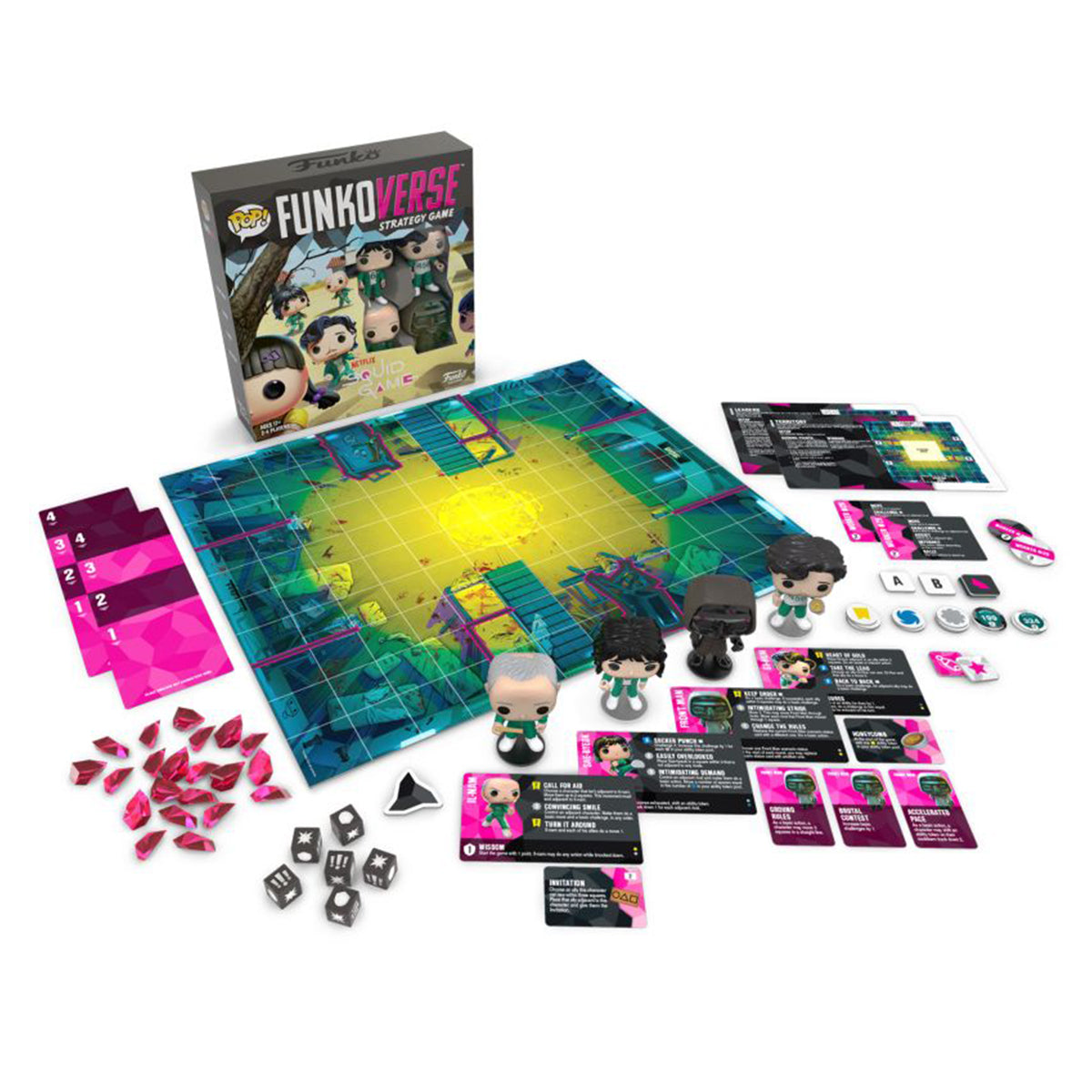 Funkoverse - Squid Game 4-pack Board Game