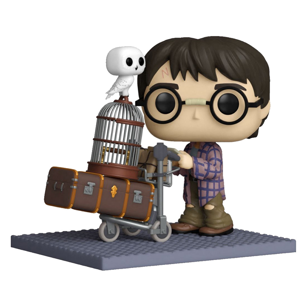 Harry Potter Harry Pushing Trolley 20th Anniversary Pop Vinyl Deluxe