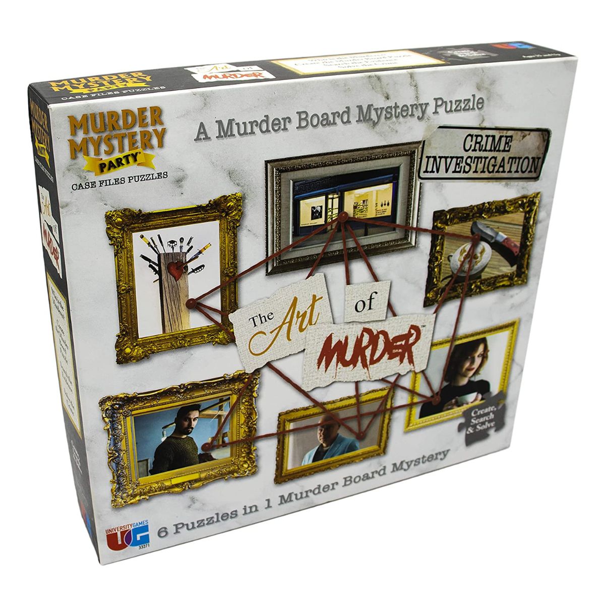 Murder Mystery Party Case Files - The Art Of Murder