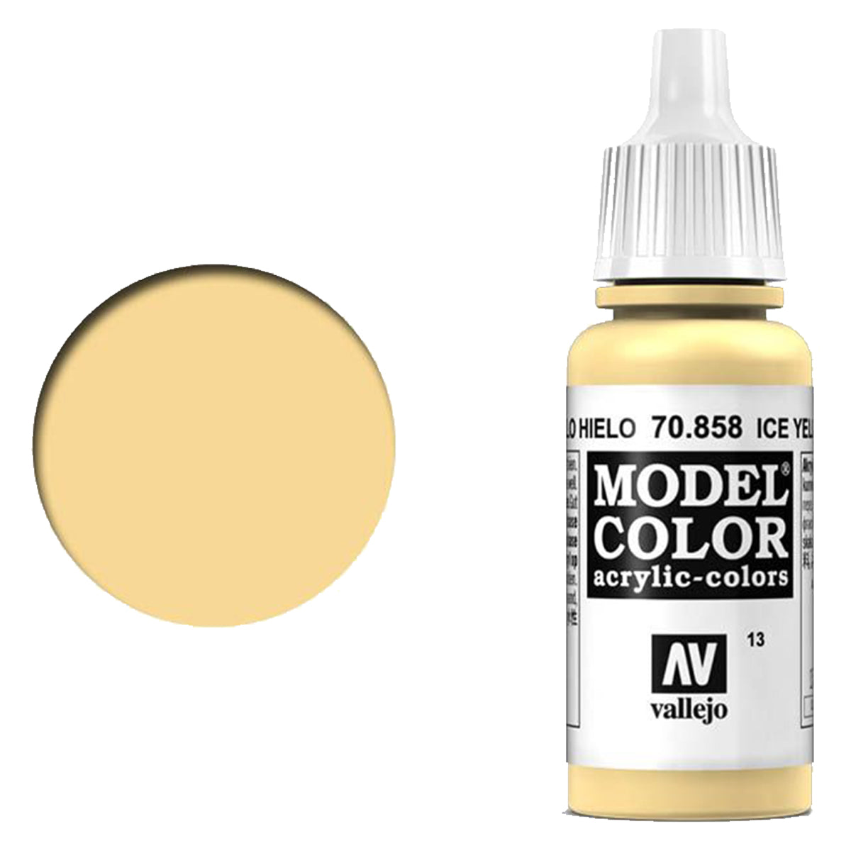 Vallejo Model Colour - Ice Yellow 17 ml