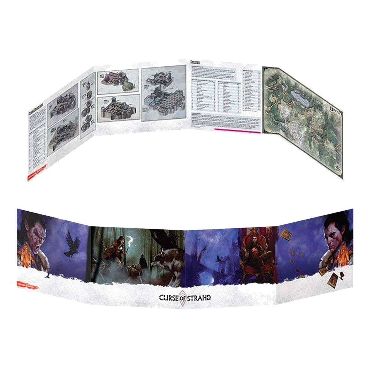 D&D Curse of Strahd DM Screen