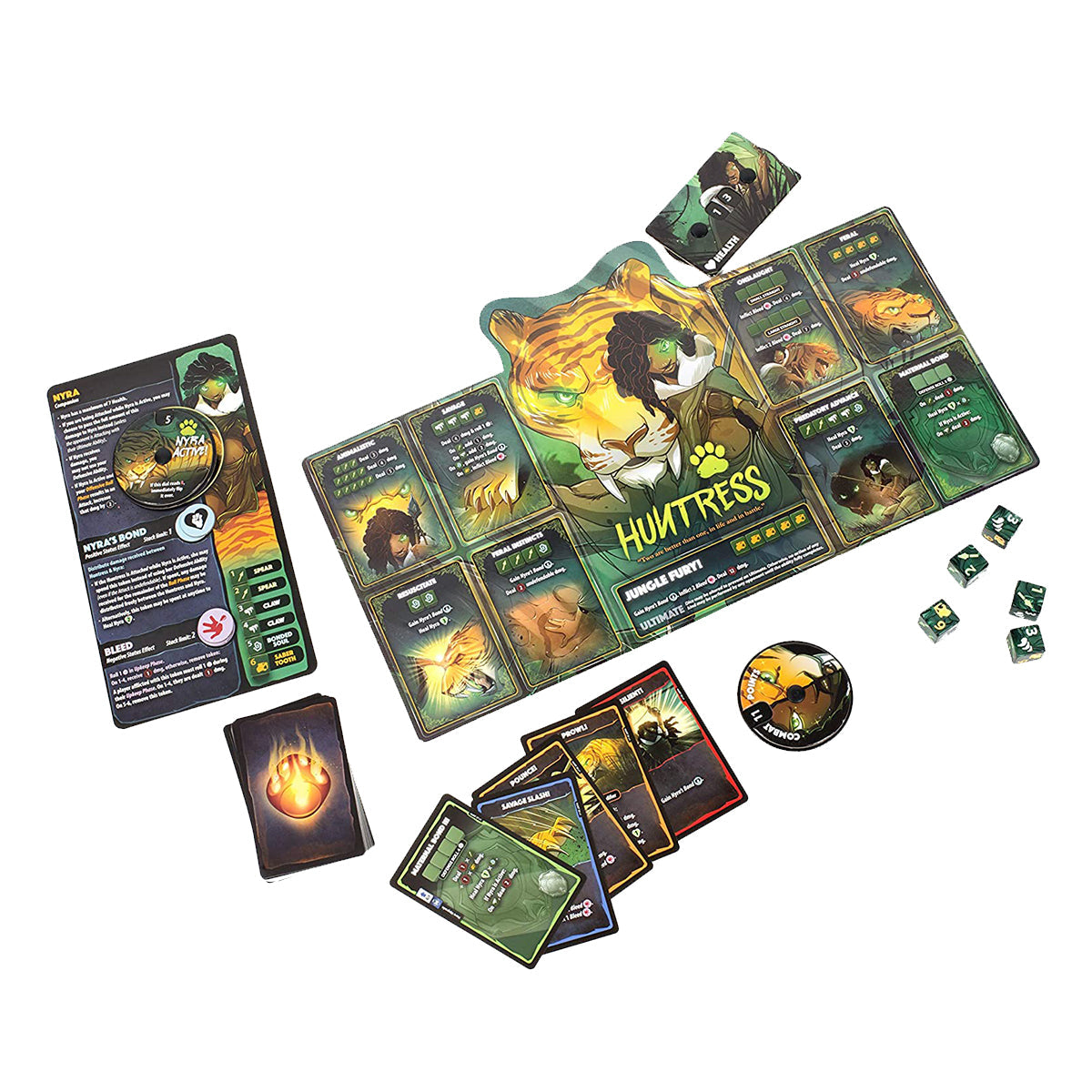 Dice Throne Season 2 Battle Box 2 Tactician VS Huntress