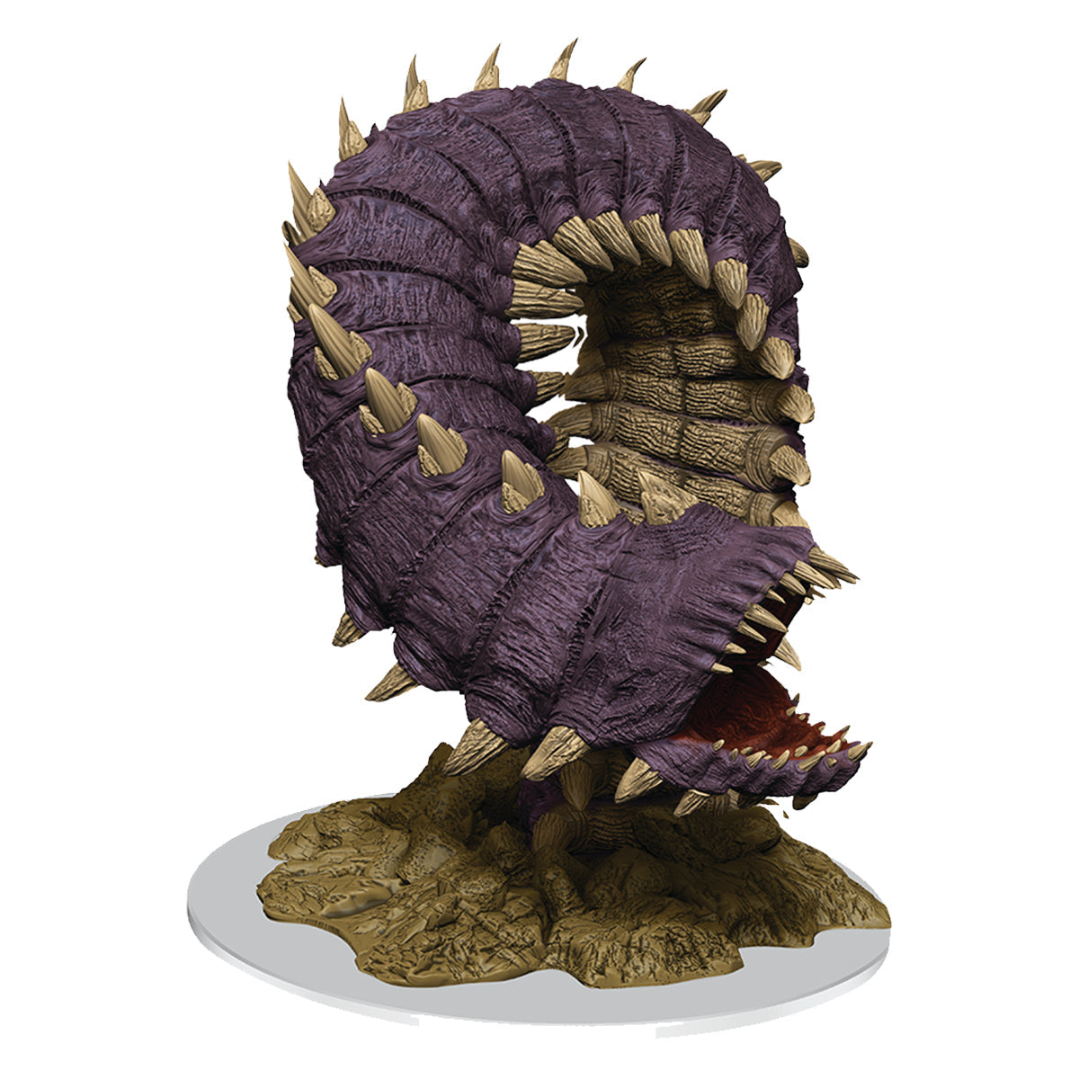 D&D Nolzurs Marvelous Miniatures Purple Worm