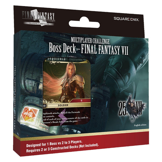 Final Fantasy TCG Multiplayer Challenge Boss Deck Final Fantasy VII