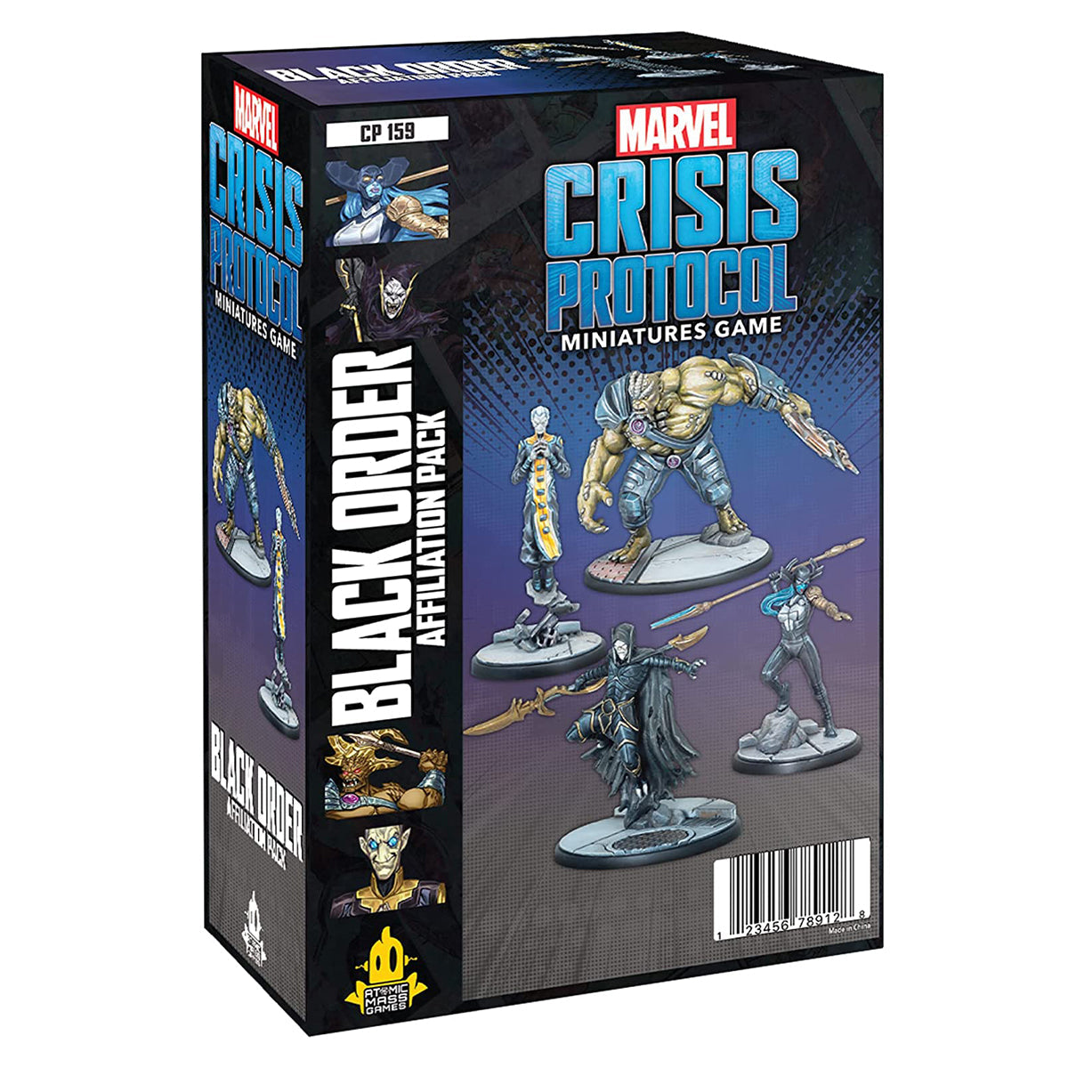Marvel Crisis Protocol Miniatures Game Black Order Squad Pack