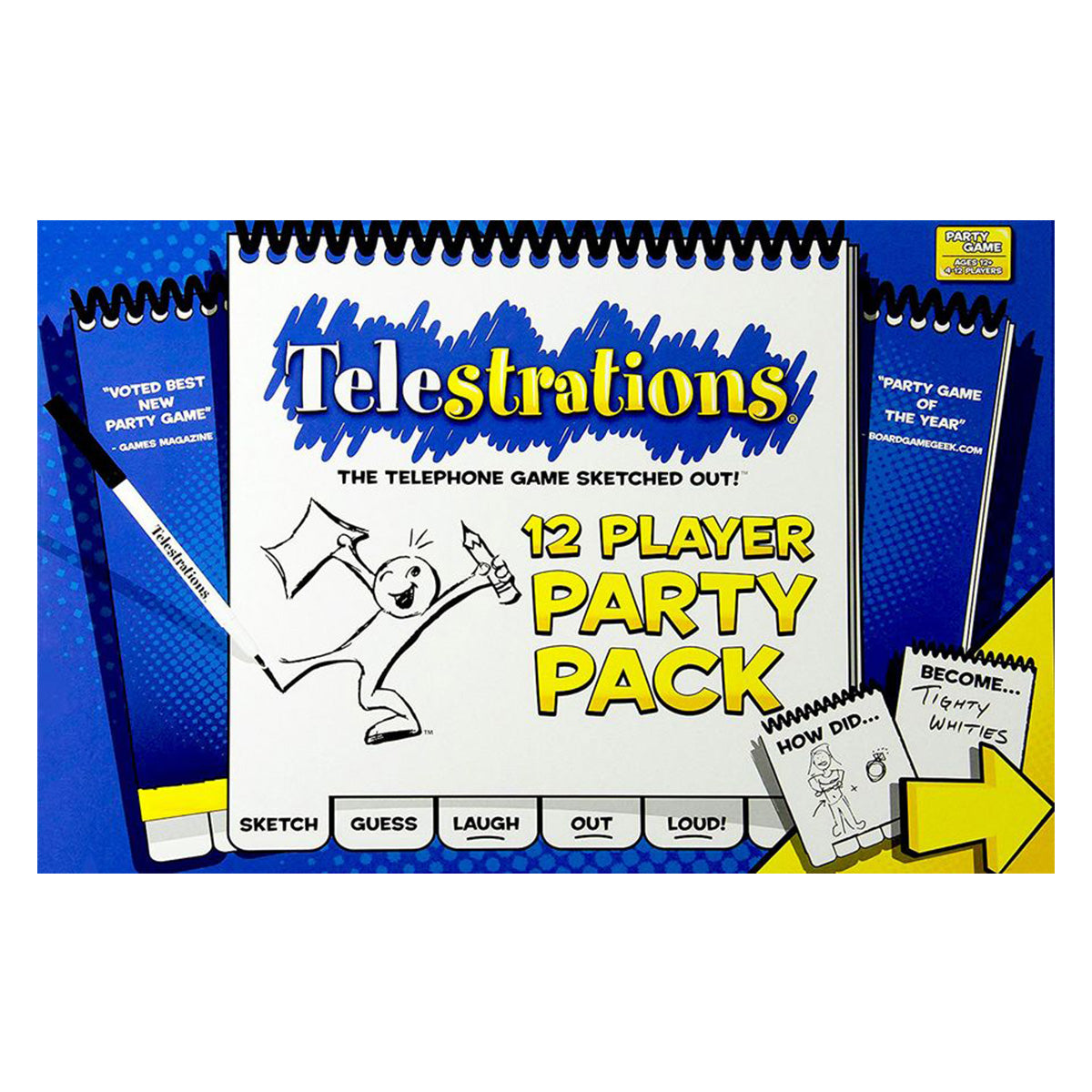 Telestrations the telephone game 12 Player Party Pack