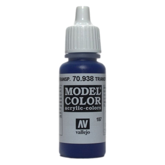 Vallejo Model Colour - Transparent Blue 17 ml