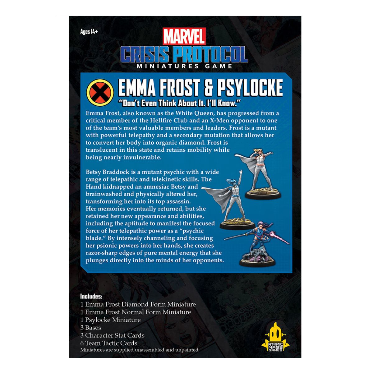 Marvel Crisis Protocol Emma Frost & Psylocke