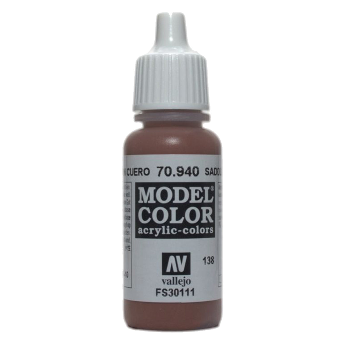 Vallejo Model Colour - Saddle Brown 17 ml