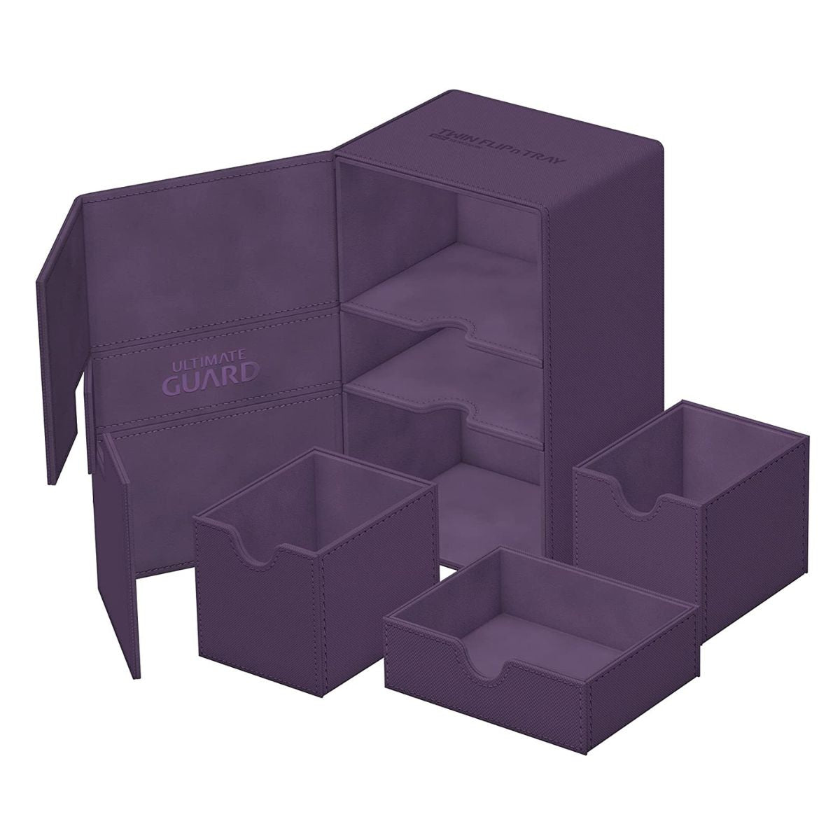 Ultimate Guard Flip n Tray 160+ XenoSkin Monocolor Purple Deck Box