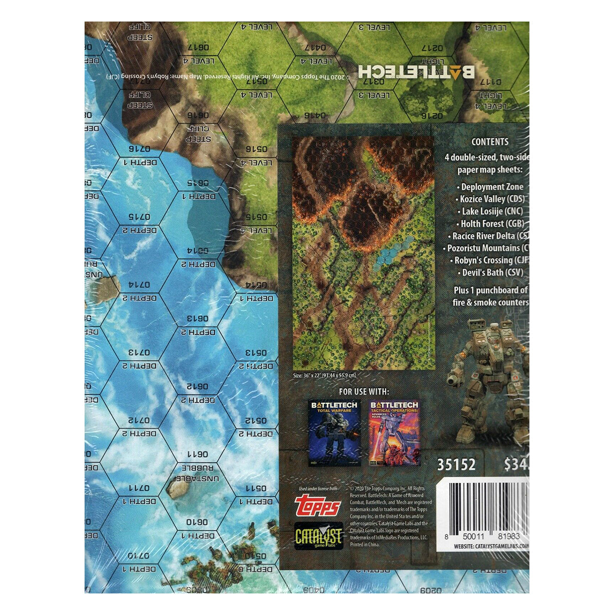 BattleTech MapPack Battle For Tukayyid