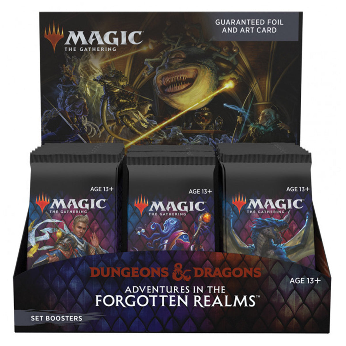 Magic Dungeons & Dragons Adventures in the Forgotten Realms Set Booster Box MTG D&D