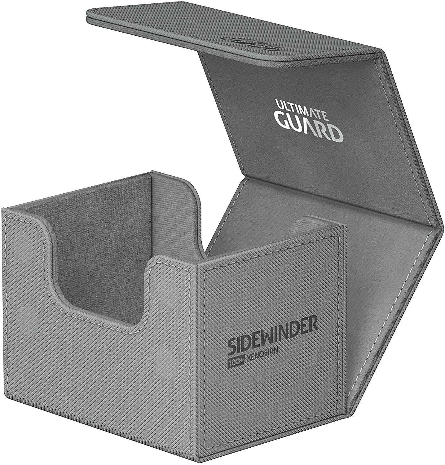 Ultimate Guard Sidewinder 100+ Xenoskin Monocolor Grey Deck Box