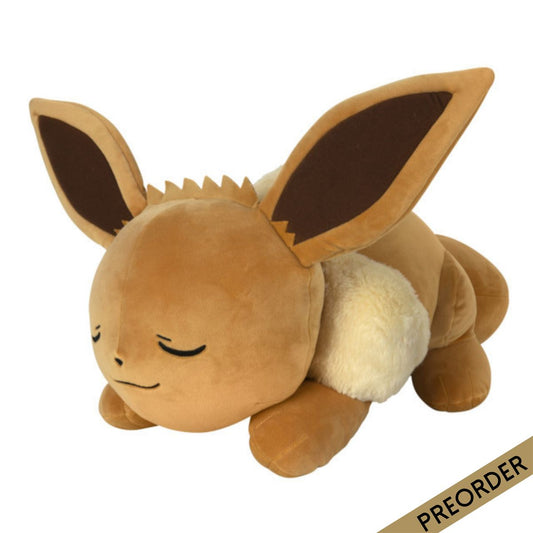 Pokemon Plush Sleeping Eevee 18"