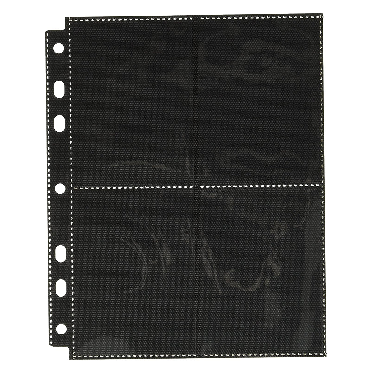Ultimate Guard 8-Pocket Standard Size Pages Black 10ct